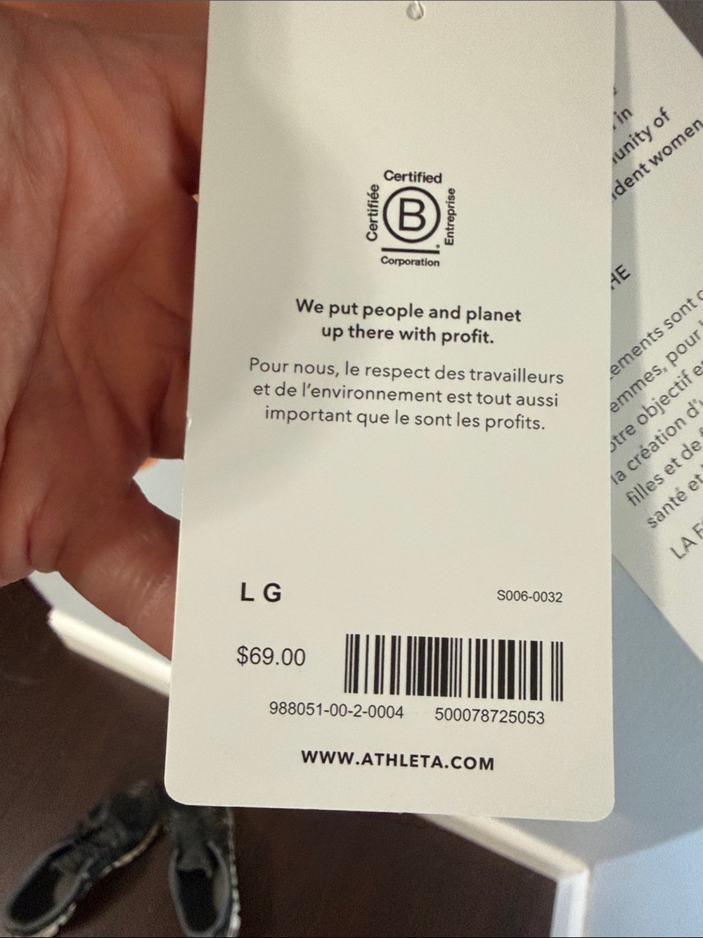 Athleta Peach Cut-Out Crop D-DD Bra Top - Picture 3 of 5